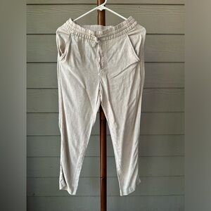 Gap Linen Pin-stripped pants